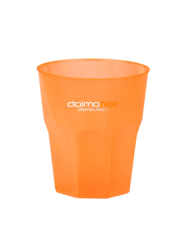 Soft-Cocktailgläser personalisiert mit Text und Logo Granity light PP 350cc. Frost MID 250cc. -Türkis in unzerbrechlichem Kunststoff