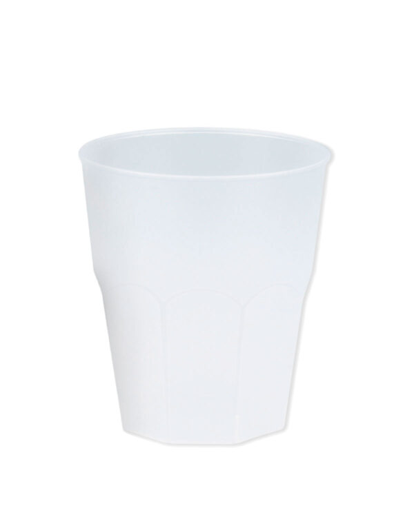 Soft-Cocktailgläser personalisiert mit Text und Logo Granity light PP 350cc. Frost MID 250cc. -Türkis in unzerbrechlichem Kunststoff