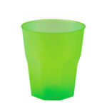 Soft-Cocktailgläser personalisiert mit Text und Logo Granity light PP 350cc. Frost MID 250cc. -Türkis in unzerbrechlichem Kunststoff