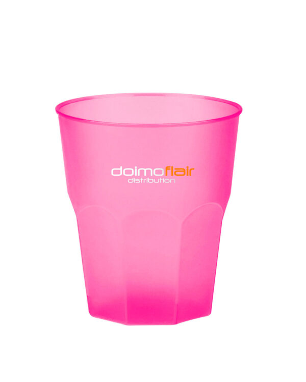 Soft-Cocktailgläser personalisiert mit Text und Logo Granity light PP 350cc. Frost MID 250cc. -Türkis in unzerbrechlichem Kunststoff