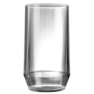 Anpassbares Cocktailglas mit Texten und Tumbler PC 400cc Logo. - Durchsichtig aus unzerbrechlichem Kunststoff