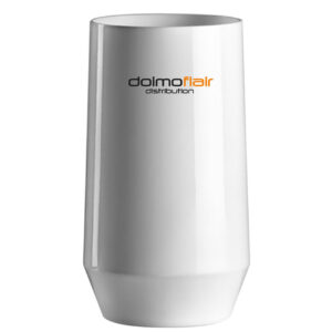 Anpassbares Cocktailglas mit Texten und Tumbler PC 400cc Logo. - Weiß aus unzerbrechlichem Kunststoff