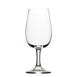 Customizable tasting glasses with texts and logo TT 225cc tasting glass. -Transparent in unbreakable plastic