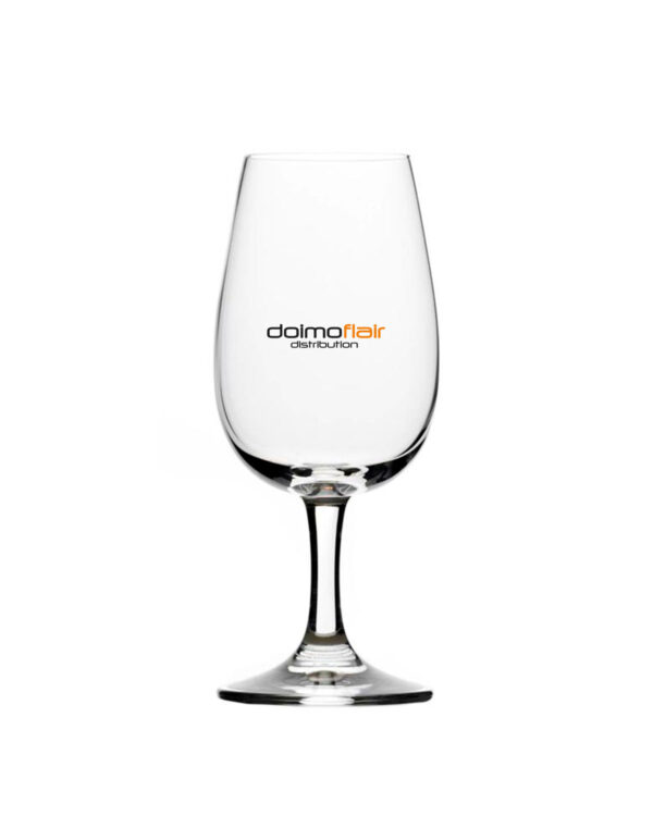 Customizable tasting glasses with texts and logo TT 225cc tasting glass. -Transparent in unbreakable plastic