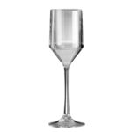 Personalisierbare Sektgläser mit Text und Logo Premium Flute PC 190cc. - Durchsichtig aus unzerbrechlichem Kunststoff