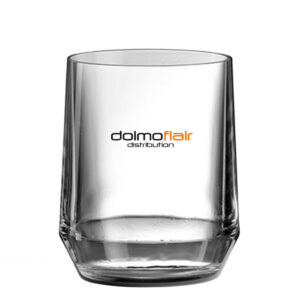 Anpassbares Cocktailglas mit Texten und Tumbler PC 300cc Logo. - Durchsichtig aus unzerbrechlichem Kunststoff